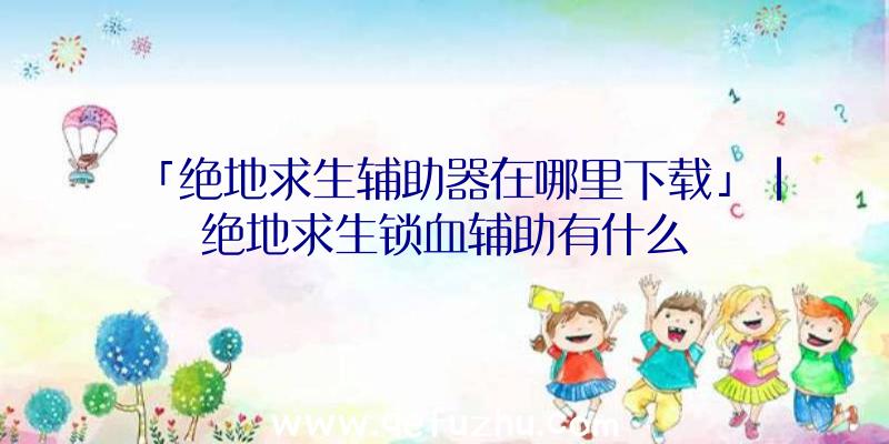 「绝地求生辅助器在哪里下载」|绝地求生锁血辅助有什么
